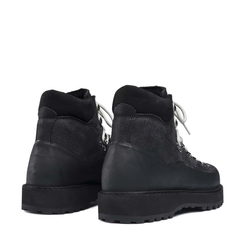 Roccia Vet Gomma Black Leather W